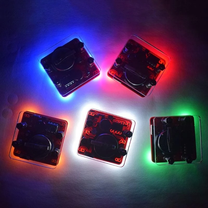Swing Shaking LED Dice Kit Breathing Led Effect with Small Vibration Motor Diy Electronic Kits for Beginners Durable best sale thumbnail 5