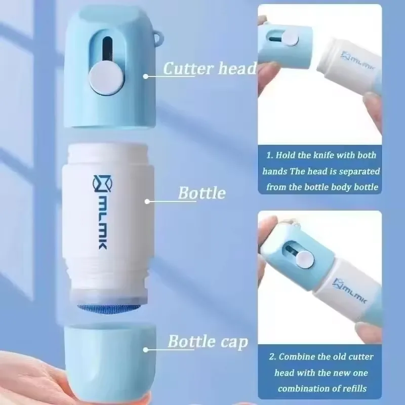 2 In 1 Thermal Paper Correction Fluid with Unboxing Knife Durable Thermal Paper Data Identity Protection Fluid Eraser Box Opener thumbnail 4