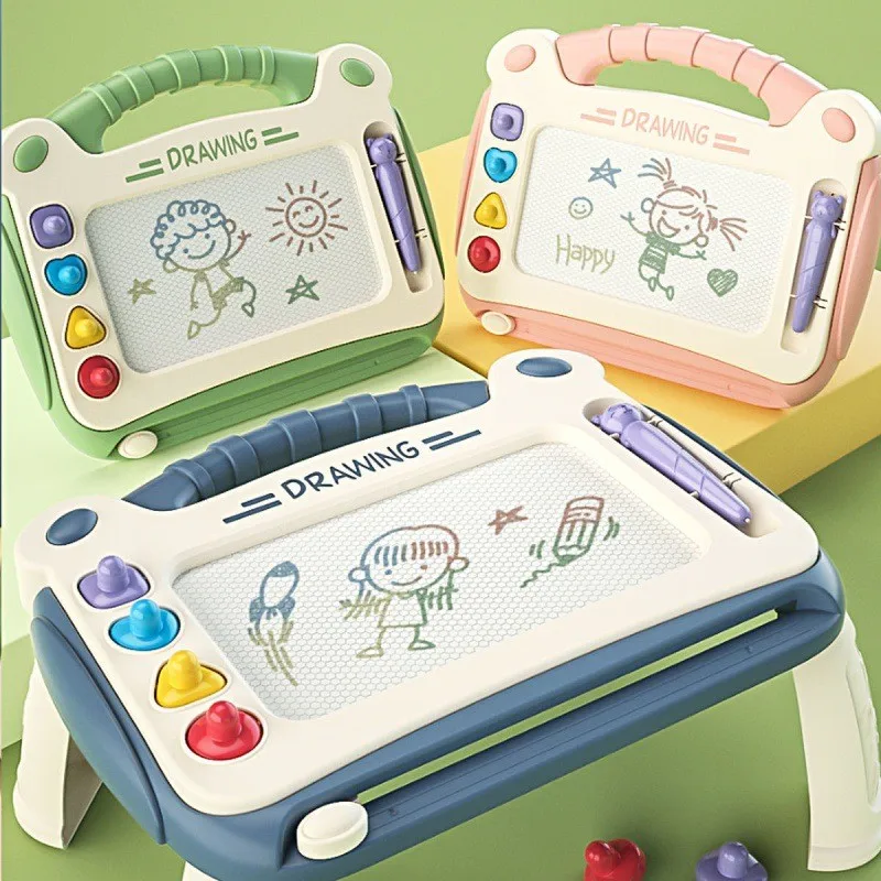 Children Magnetic Drawing Board WordPad Baby Color Graffiti Board  Art  Educational Drawing Toys Drawing Tool Gift For Kids Toy thumbnail 2