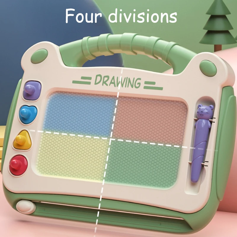 Children Magnetic Drawing Board WordPad Baby Color Graffiti Board  Art  Educational Drawing Toys Drawing Tool Gift For Kids Toy thumbnail 5