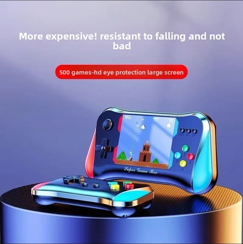 The x7m handheld color screen game console offers 500 brand-new, retro and classic games for gifts thumbnail 3