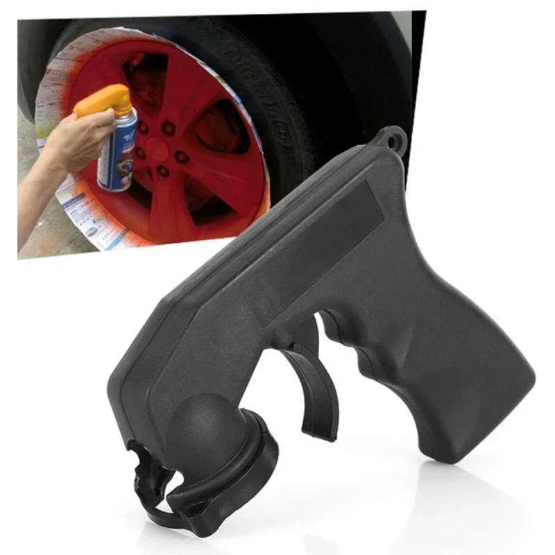 Car spray trigger handle reusable handle can convert spray can into paint sprayer suitable for car body repair paint sprayer DIY thumbnail 3