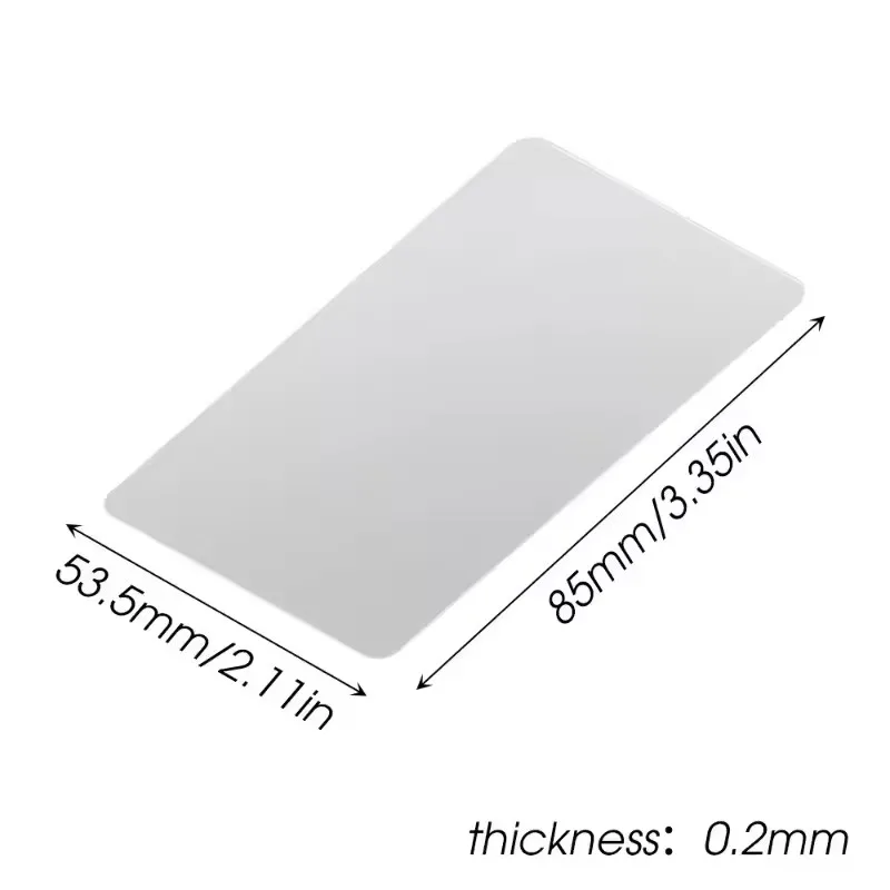 1-100PCS Plastic Card Phone Screen Opener Ultra Thin Flexible Pry Removal Tool Clear Repair Cards for Mobile Tablet LCD Screen thumbnail 6