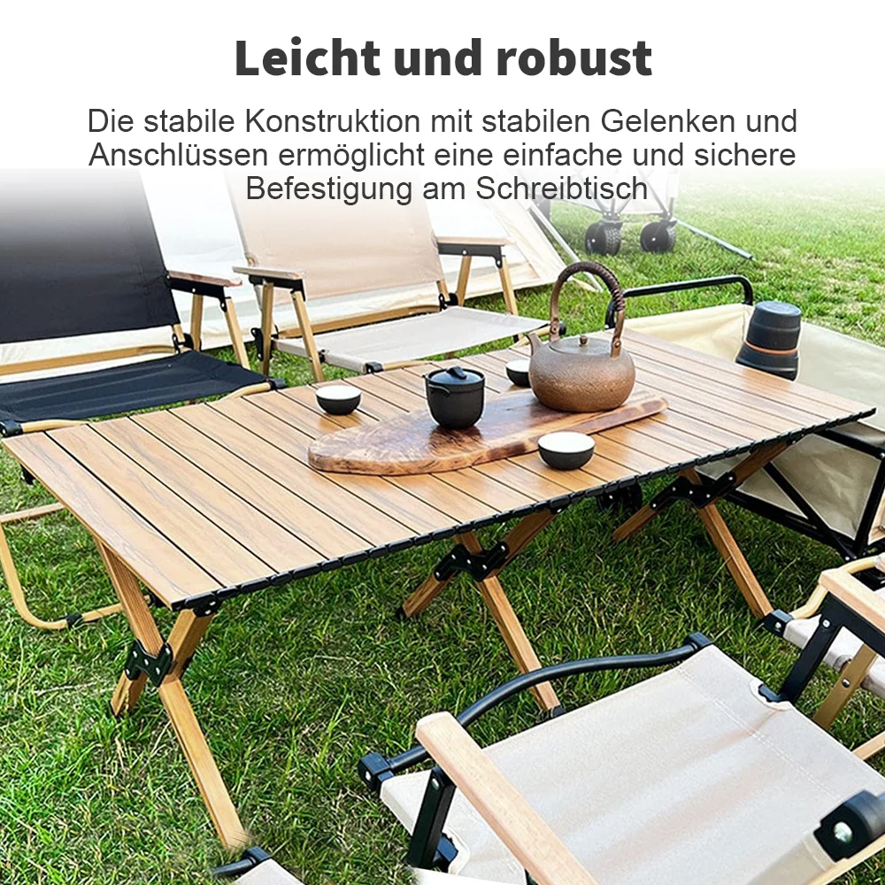 Outdoor Folding Table Camping Table Portable Table for Picnic Camping Hiking Travel BBQ with Carrying Bag thumbnail 2