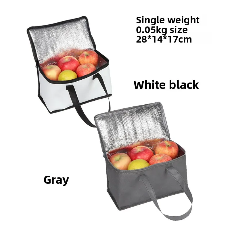 Portable Lunch Cooler  Beer Delivery Bag Folding Insulation Picnic Ice Pack Food Tote Thermal Bag Drink Carrier Insulated Bags thumbnail 3