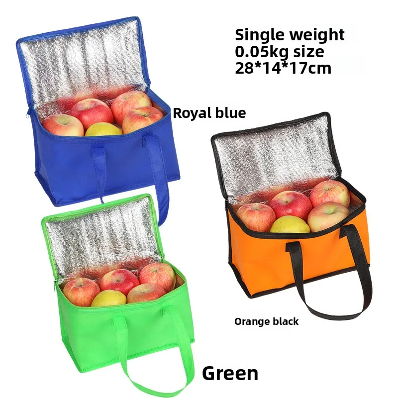 Portable Lunch Cooler  Beer Delivery Bag Folding Insulation Picnic Ice Pack Food Tote Thermal Bag Drink Carrier Insulated Bags thumbnail 2