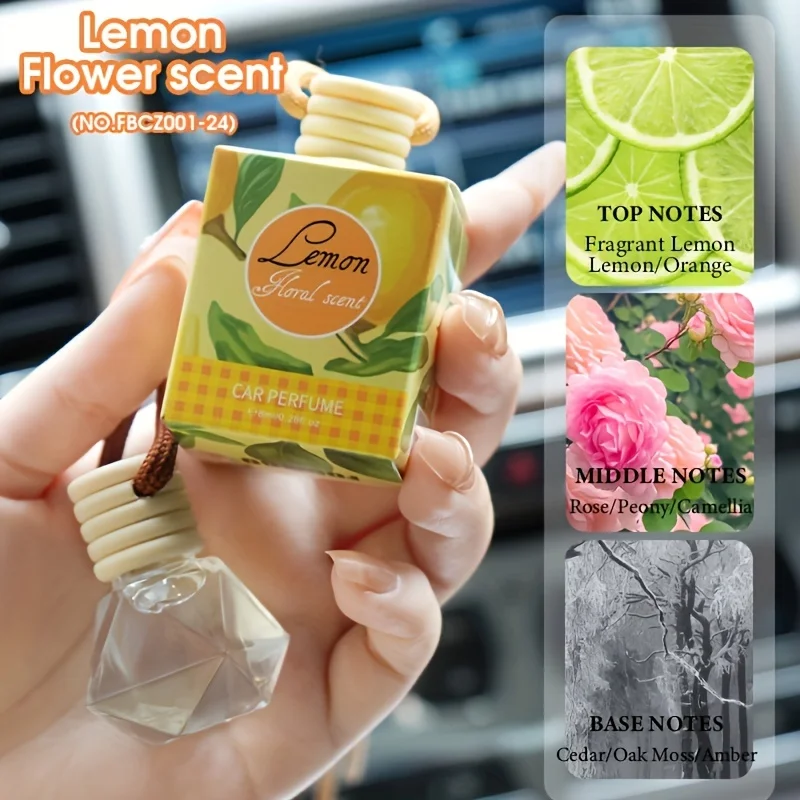 Car Air Freshener, Long Lasting Fragrance, Suitable for Car, Home, Office, Bathroom, Bedroom, Car Interior Aromatherapy thumbnail 3