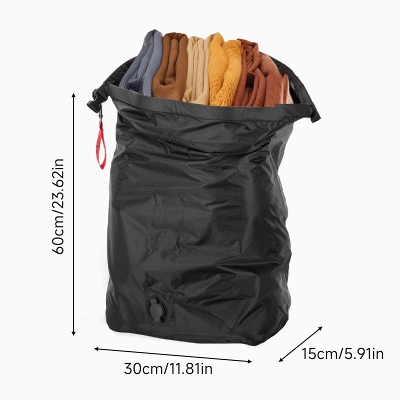Vacuum Compression Storage Bag Portable Large Capacity Waterproof Luggage Bag Clothes Bag Dustproof Business Trip Travel thumbnail 6