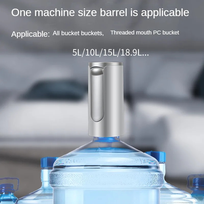 Electric Water Gallon Bottle Pump Automatic Water Dispenser Pump 19 Liters Foldable Desktop Water Bottle Pump USB Rechargeable thumbnail 5