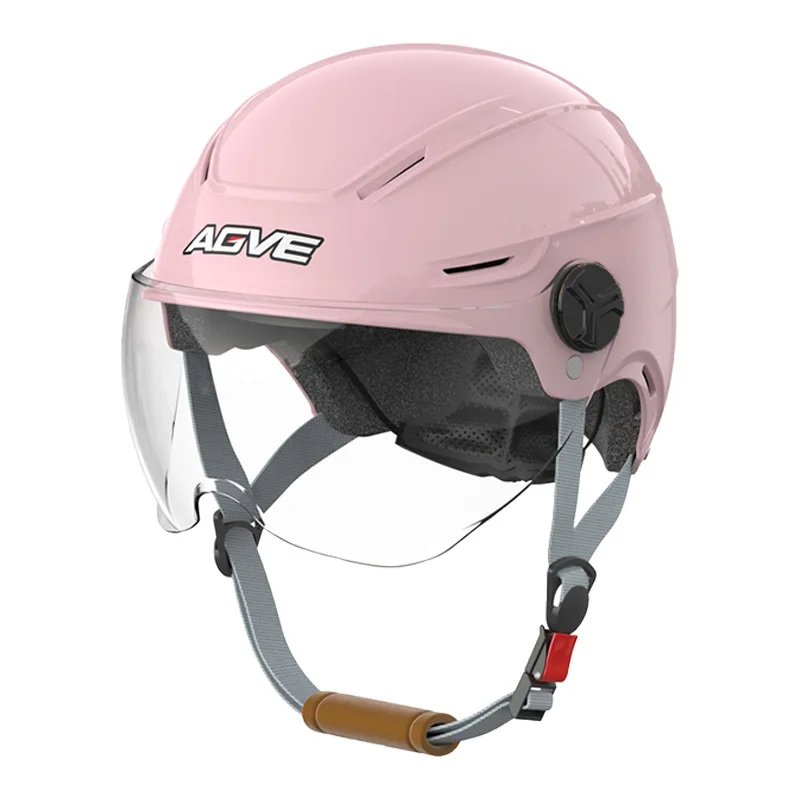 Extra Large Electric Vehicle Helmet Painted Special Bike Helmet Ear Protection Summer Half Helmet Large Head Circumference thumbnail 5