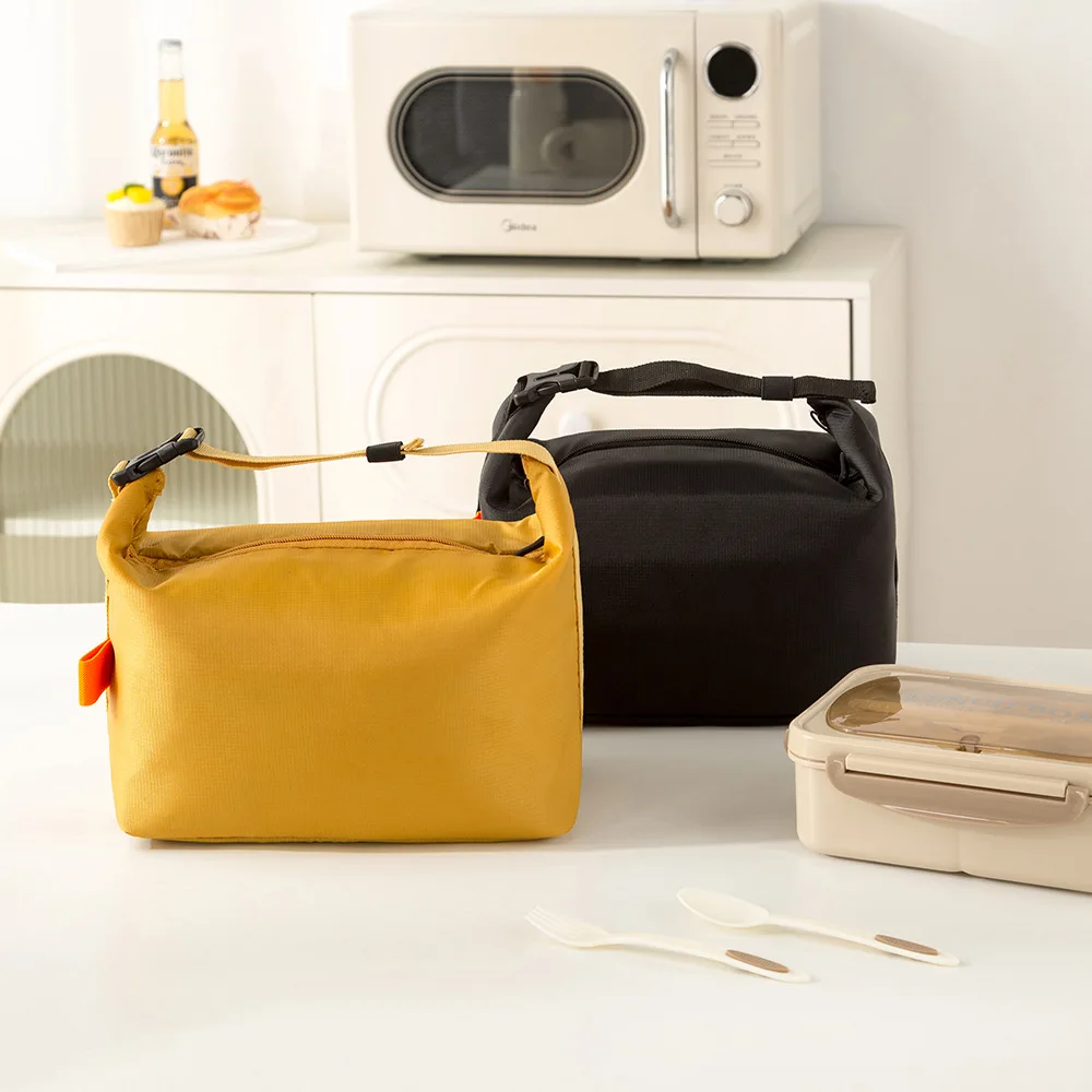 1pcs Lunch Pack Insulated Bento Bag Aluminium Foil Lunchbox Ice Bag Portable Dinner Picnic Food Storage Handbag thumbnail 2