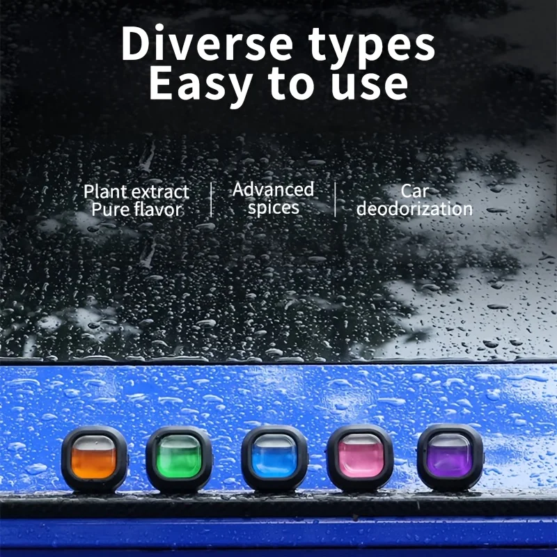 4 Pack Car Air Freshener Car Air Vent Freshener, Car Aroma Relax Long-lasting Fragrance Powerful Odor Eliminator thumbnail 5