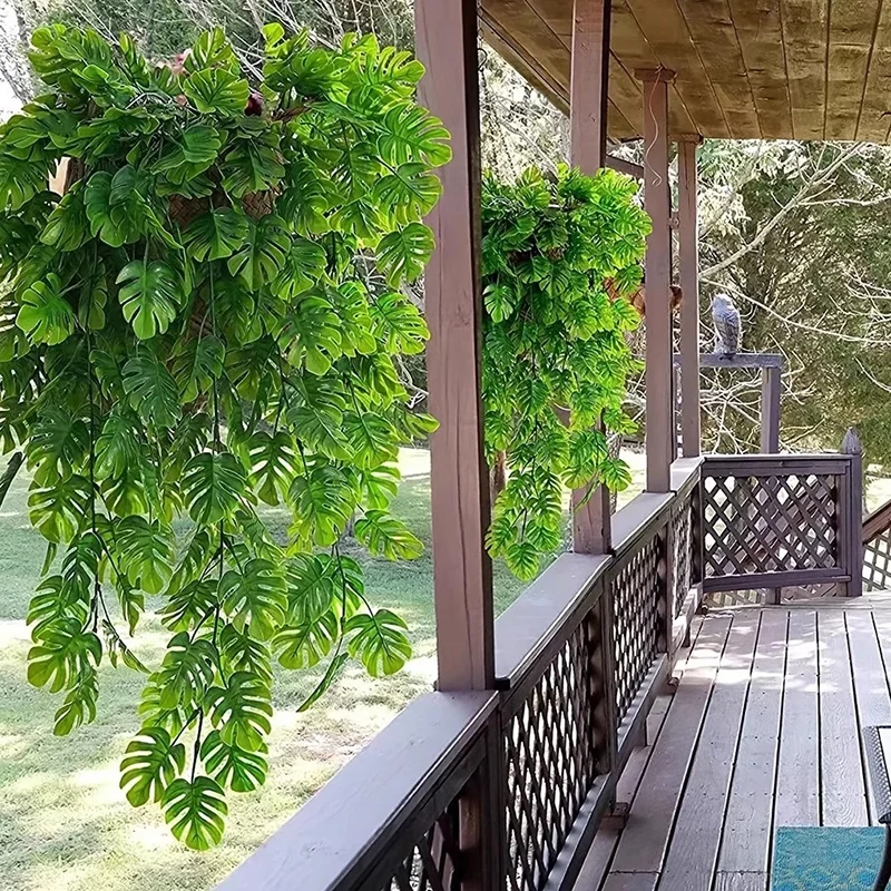 Artificial Plant Artificial Plant and Flowers Long Vine Morning Glory Flower Garden Outdoor Decor Accessories Wedding Decoration thumbnail 5