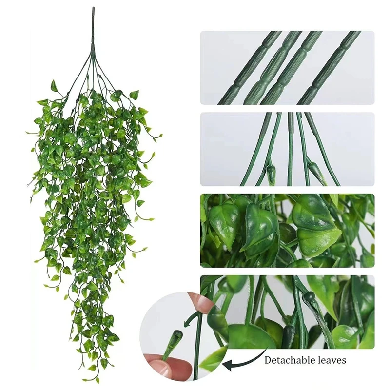 Artificial Plant Artificial Plant and Flowers Long Vine Morning Glory Flower Garden Outdoor Decor Accessories Wedding Decoration thumbnail 6