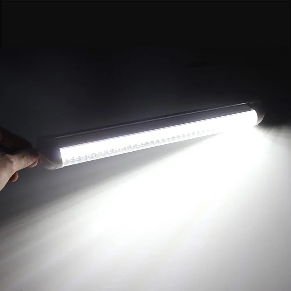 108LED Car Indoor Reading Light Camper Lighting LED Camping Ceiling Trunk Lamp 12V -80V Motorhome Interior LED Night Strip Light thumbnail 5