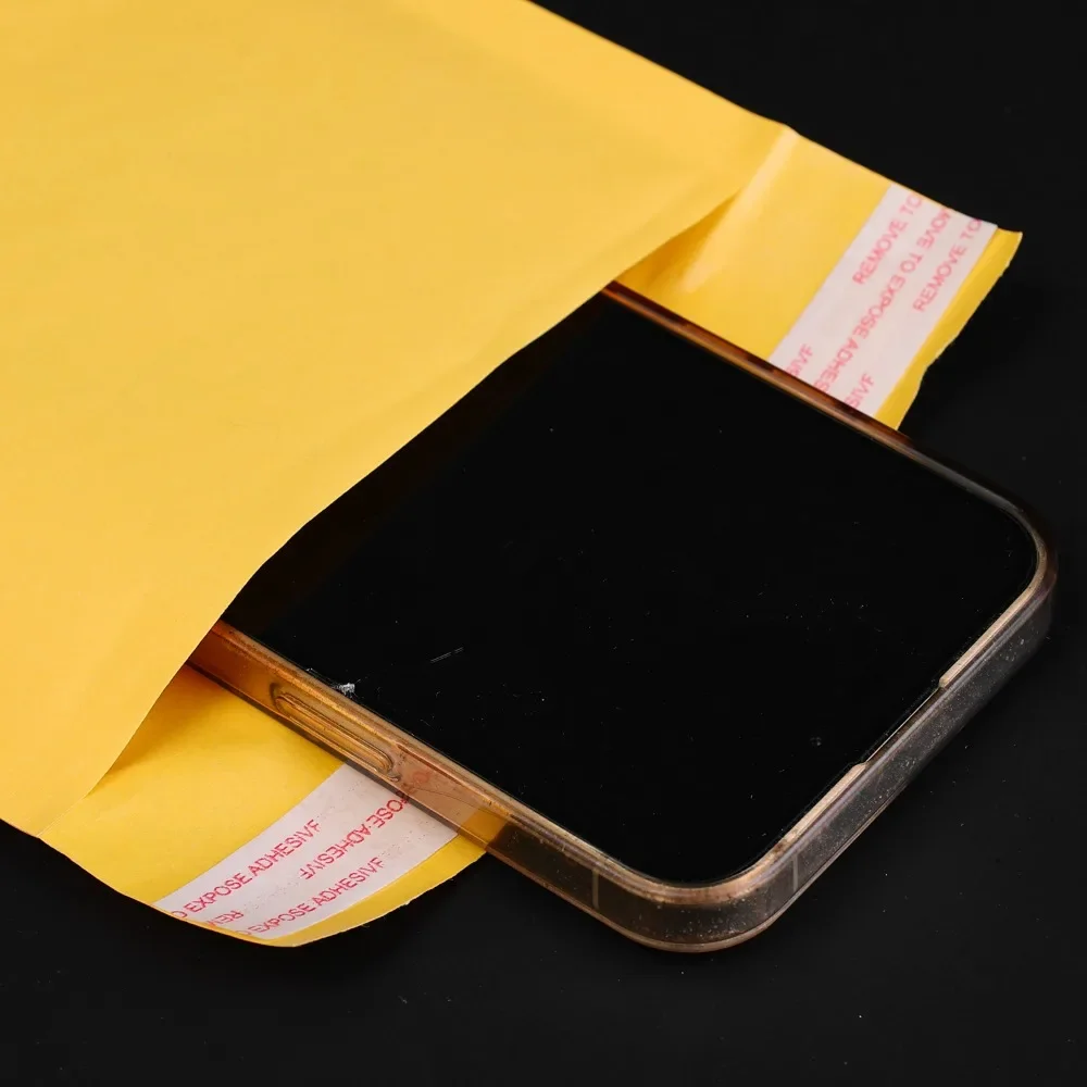 10-50Pack Kraft Paper Bubble Envelopes Bags Waterproof Bubble Mailing Envelope Different Size Mailers Seal Adhesive Shipping Bag thumbnail 6