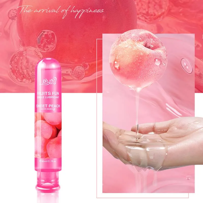 Fruity Lubricant Strawberry Flavor Lubricant Sex Lube Water Based Lubricant Oral Sex Anal Sex Masturbation Vagina Orgasm Gel thumbnail 5