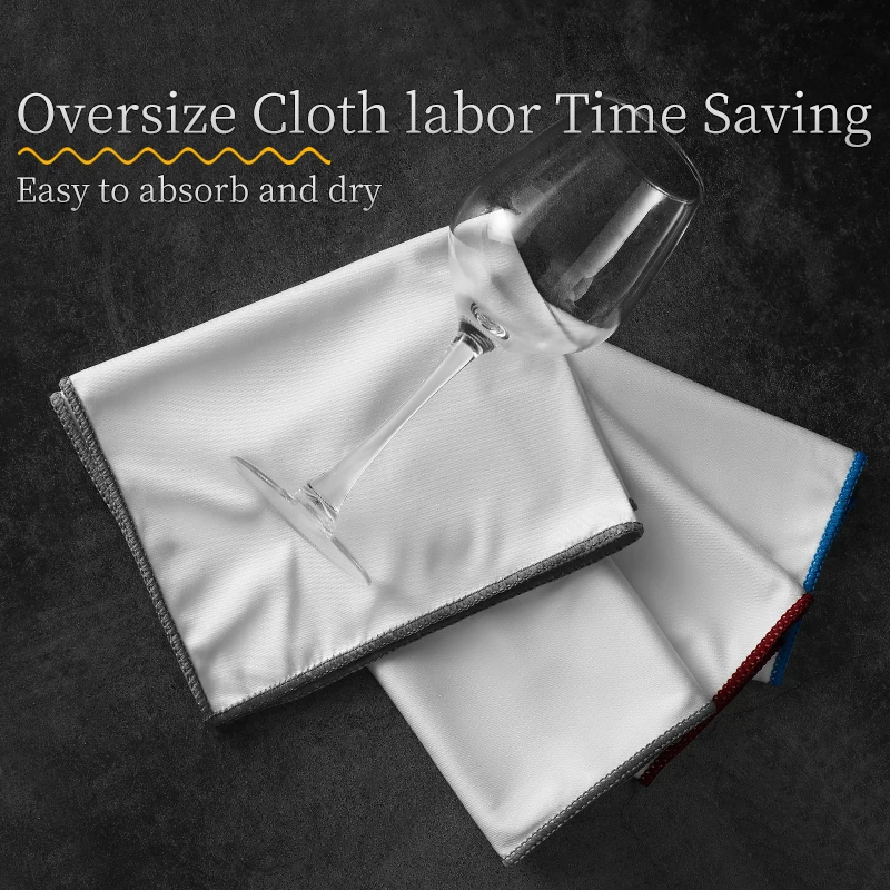 Wine Glass Cleaning Cloth, Enlarged and Thickened Cup Cloth, Hotel Glass Cleaning Cloth, Cup Wiping Cloth, Absorbent Towel, Red Wine Glass Wiping Cloth thumbnail 5