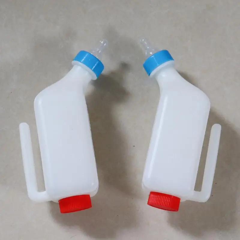 Lamb Feeding Bottle Goat Milk Feeder Bottles Small Animal Lambs Milks Bottle Nursing Milk Feeder Cow Feeding Apparatus For Dogs thumbnail 5
