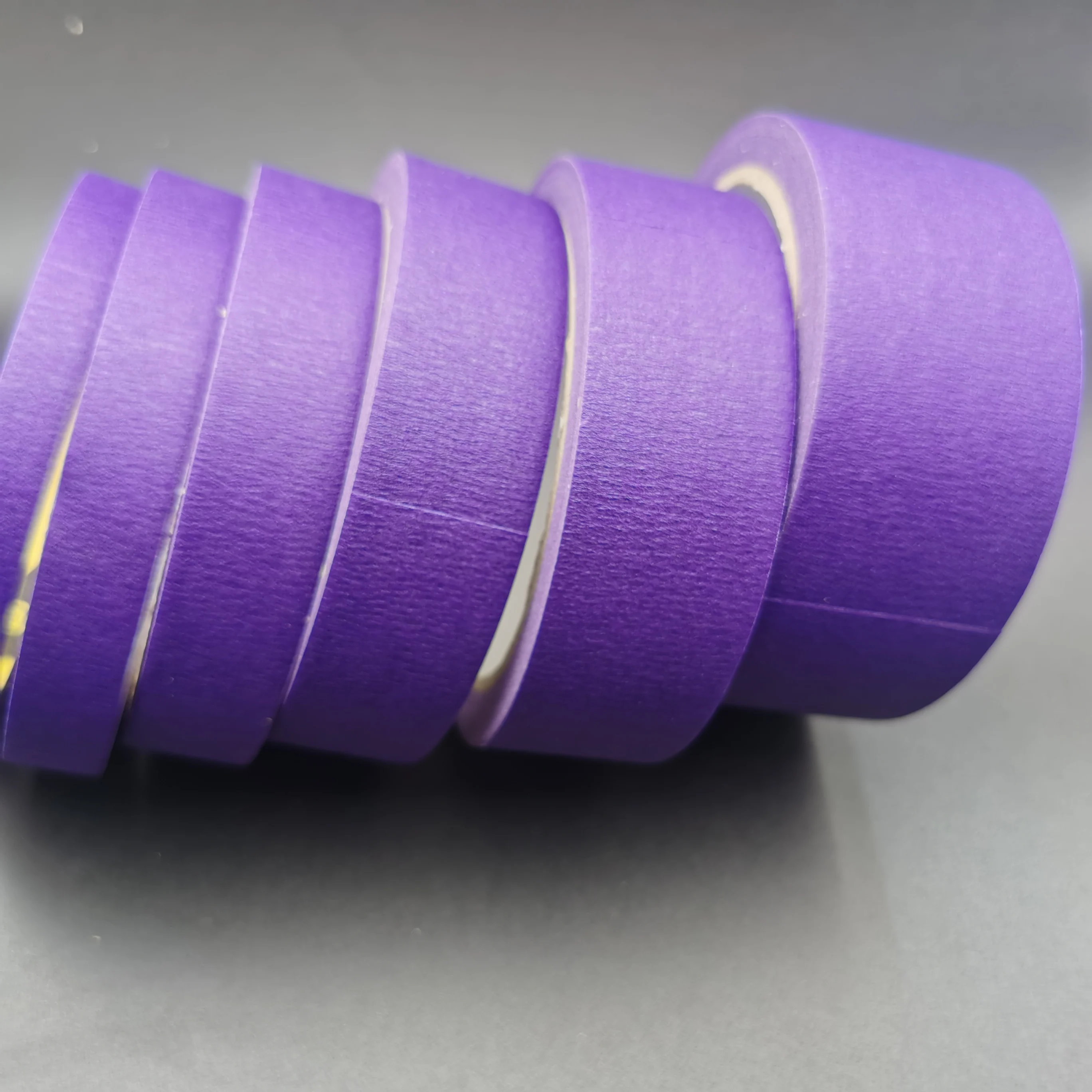 Purple Masking Tape , Easy Peel & No Transfer for DIY Crafts, Model Making & Decorations - Durable, High-Temperature Resistant thumbnail 2