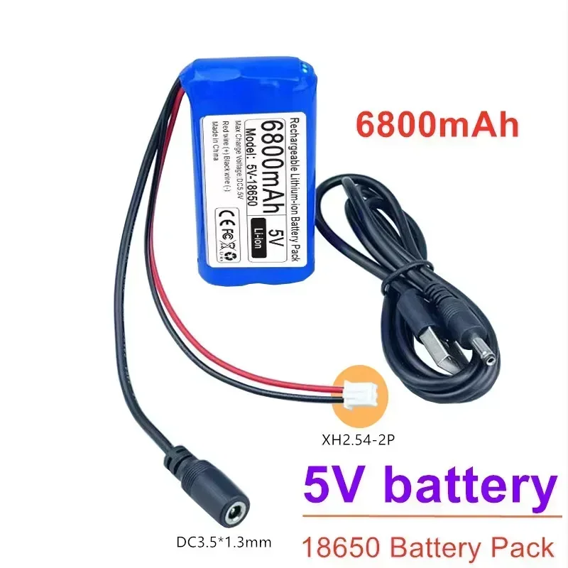 5V 18650 Lithium Battery for Microcontroller LED Outdoor Light Bluetooth Speaker Audio Backup Power Supply thumbnail 3