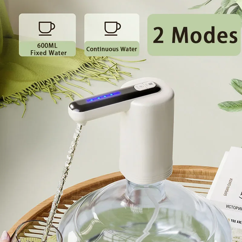 Smart Electric Double Pumps Water Dispenser Powerful Automatic Water Dispenser Water Gallon Bottle Switch Pump for Home Office thumbnail 2