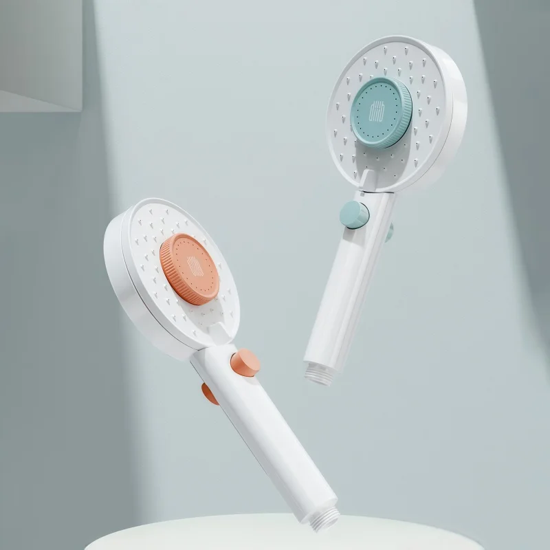 Diiib Shower Head Little Waist Flower Multi-color Optional One-click Water Stop Filter Gasket Universal Bathroom Accessories thumbnail 6