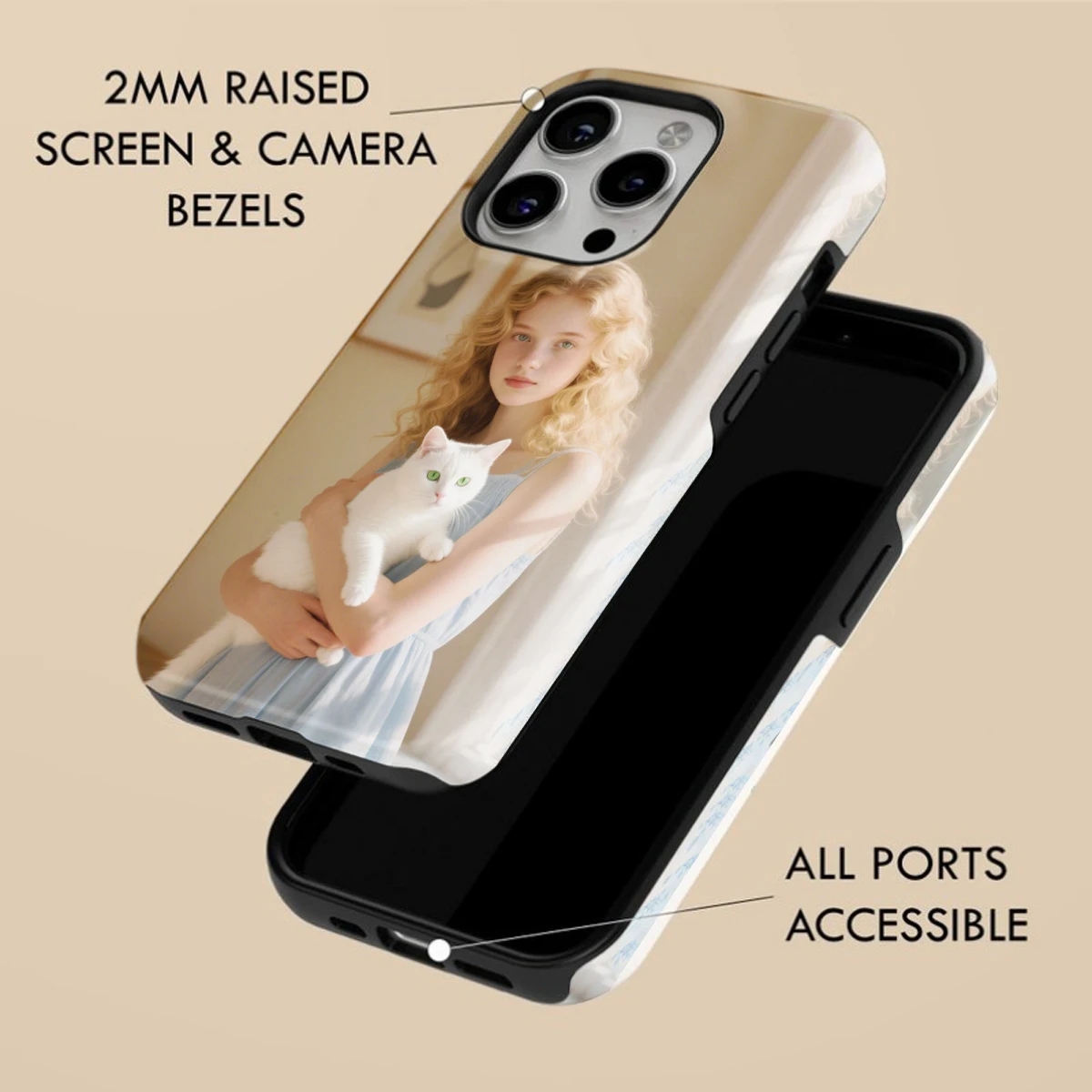 Custom Photo Magnetic Phone Case for IPHONE17 16 15 14 13 12 11 X 8 Plus PRO MAX Plus 16e Hard TPU Double-layer Back Cover thumbnail 5