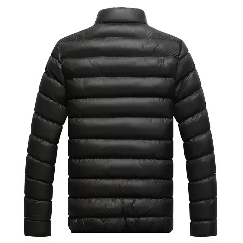 Men's Winter Thickened down Cotton Jacket Slim Fit Casual Outerwear Warm Coat Regular Type from Mainland China thumbnail 4