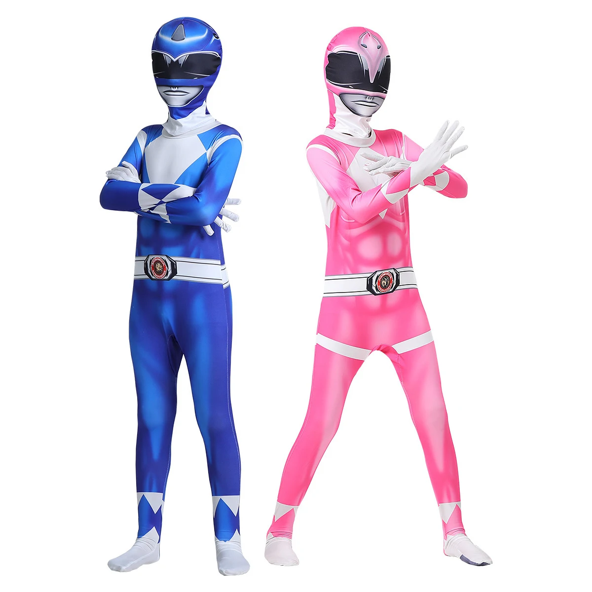 Morpher Superhero Cosplay Costume Samurai Sentai Shinkenger Rangers Cosplay Fantasia Halloween Birthday Party Jumpsuit Mask Suit thumbnail 4