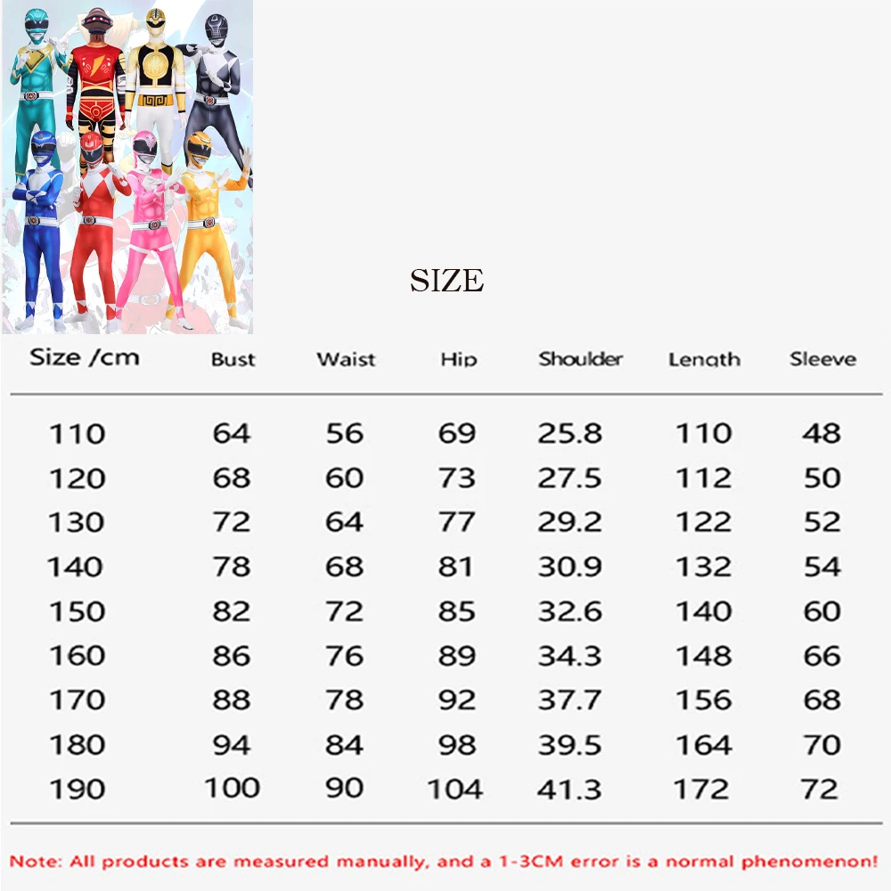 Morpher Superhero Cosplay Costume Samurai Sentai Shinkenger Rangers Cosplay Fantasia Halloween Birthday Party Jumpsuit Mask Suit thumbnail 6