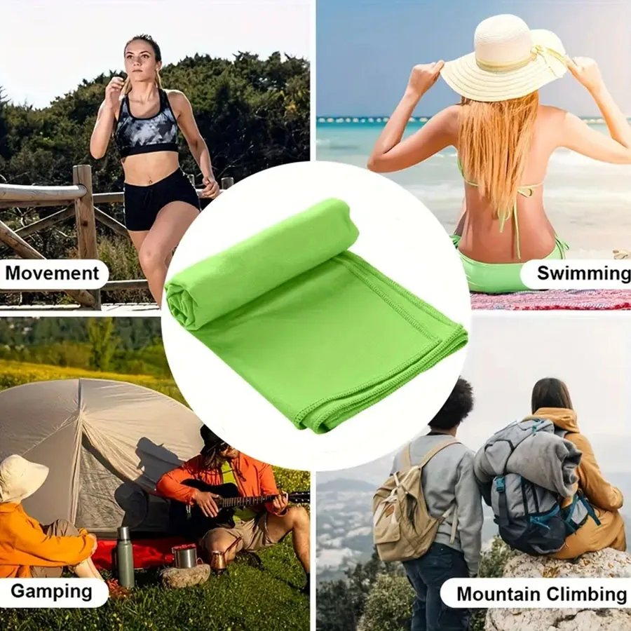 Beach Towel Oversized,Thick Sand Free Microfiber Quick Dry Towel, Super Absorbent Soft Swim BeachTowels for Men, Women thumbnail 6
