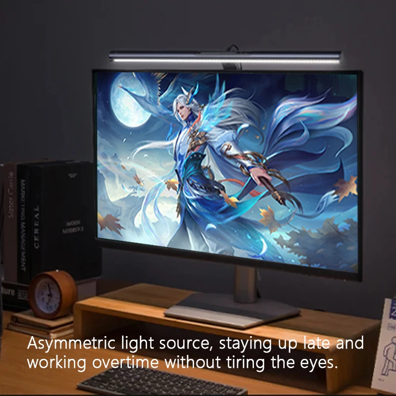 RGB Displays Monitor Light Bar Strip Eye Care Lighting Work Game Learning Reading Dimming Table Light Strip RGB Atmosphere Lamp thumbnail 3