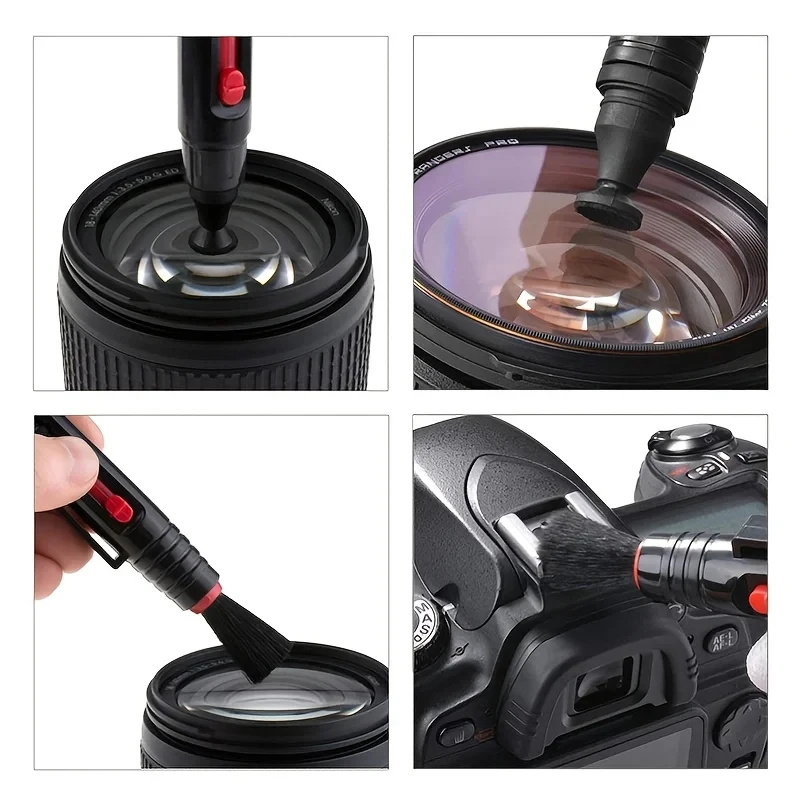 6in1 Digital Mirrorless Camera Cleaning Set Laptop Screen Keyboard Air Blowing Suitable For Canon Nikon Lens Cloth Cleaning Sets thumbnail 5