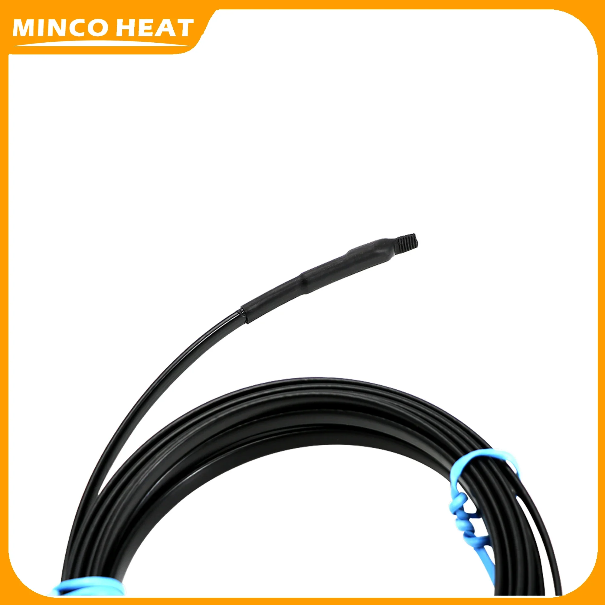 Minco Heat 25w/m  220V EU Plug Electric Wire Heating Cables Self Regulating Pipe Anti-Freeze Protection Roof Gutter De-Icing thumbnail 4