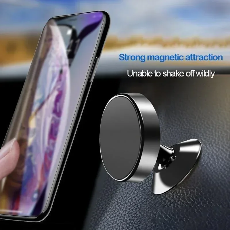 Magnetic Phone Holder for Car, Magnetic Car Mount for Cell Phone, 360° Rotation Universal Car Holder Fits All Smartphones thumbnail 3