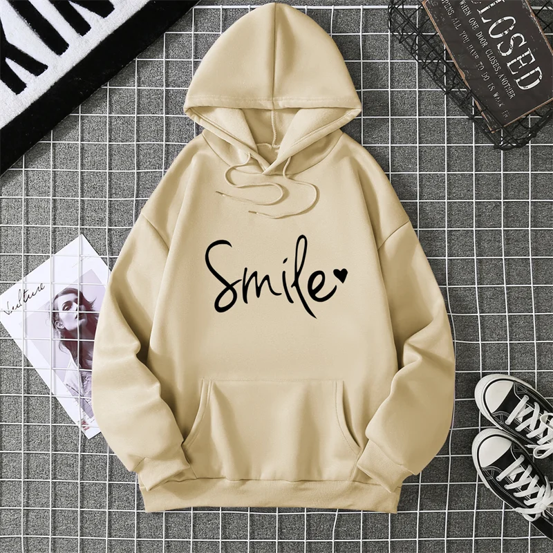 2025 Winter New Women's Hoodie High Street Unisex style Double Pockets Sweatshirts Outerwear Plus-Size Women's Clothing CYXX240 thumbnail 6