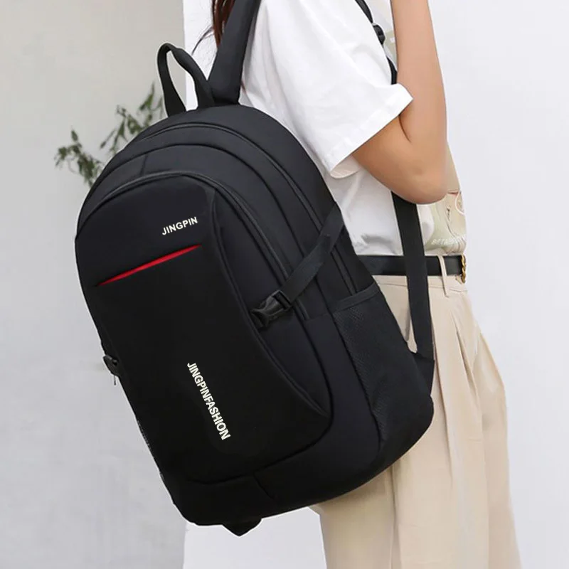 Men's and Women's Casual Canvas Briefcase - Simple Dual-Shoulder Bag - Korean Version - Laptop Travel Bag thumbnail 5