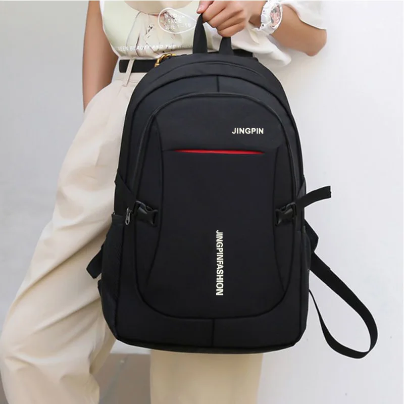 Men's and Women's Casual Canvas Briefcase - Simple Dual-Shoulder Bag - Korean Version - Laptop Travel Bag thumbnail 6