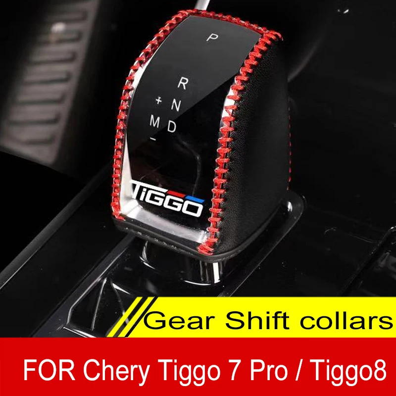 For Chery Tiggo 4 Pro/ 7 Pro/ 8 Pro/ Gear Lever Cover Shifter Knob Case Fit Gearbox Stick Shift Collars Handle Protector Salon thumbnail 3