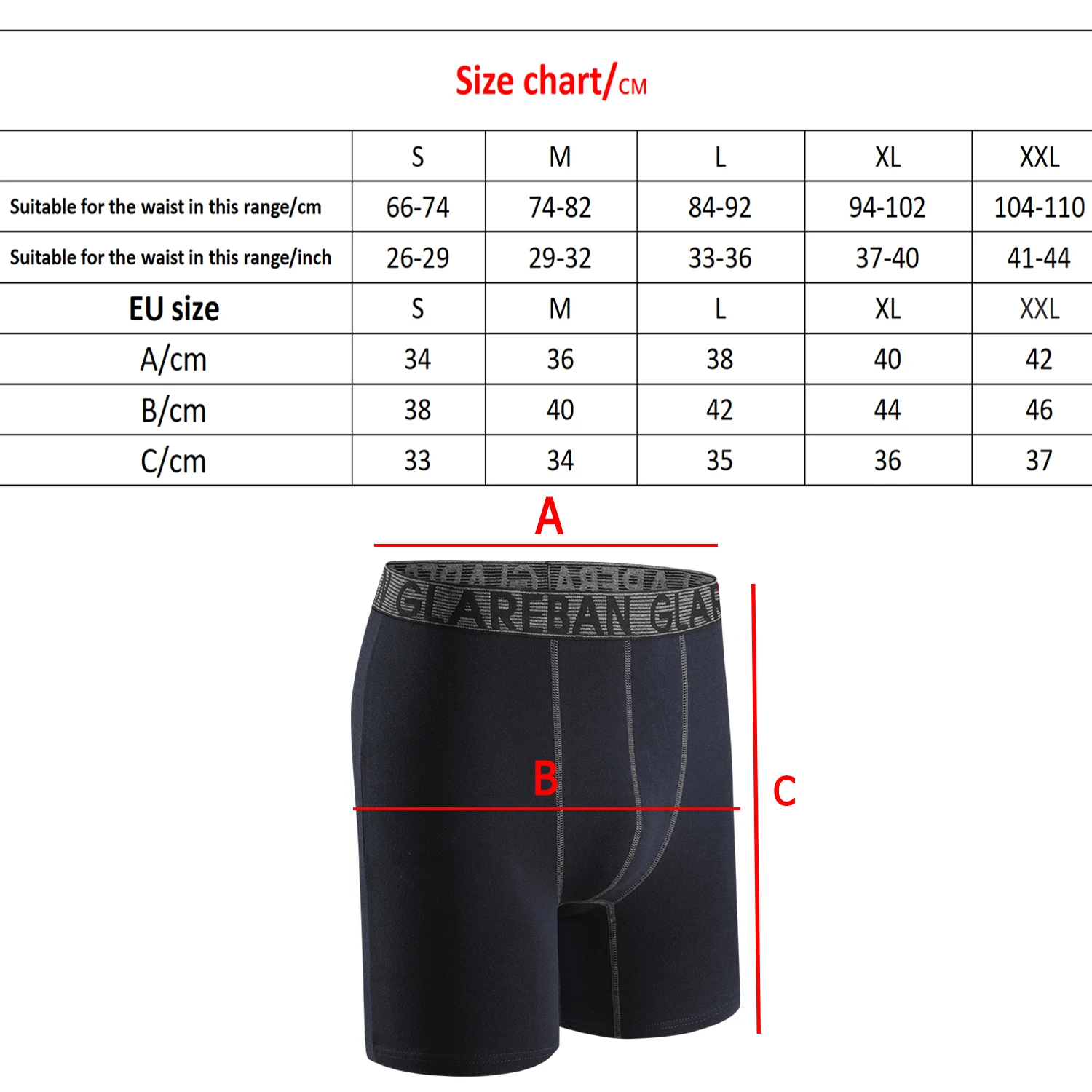 5pcs Set Mid-Long Cotton Brand Boxer Shorts for Men Underwear Breathable Male Underpants Briefs Boxershorts Slips Soft Panties thumbnail 2