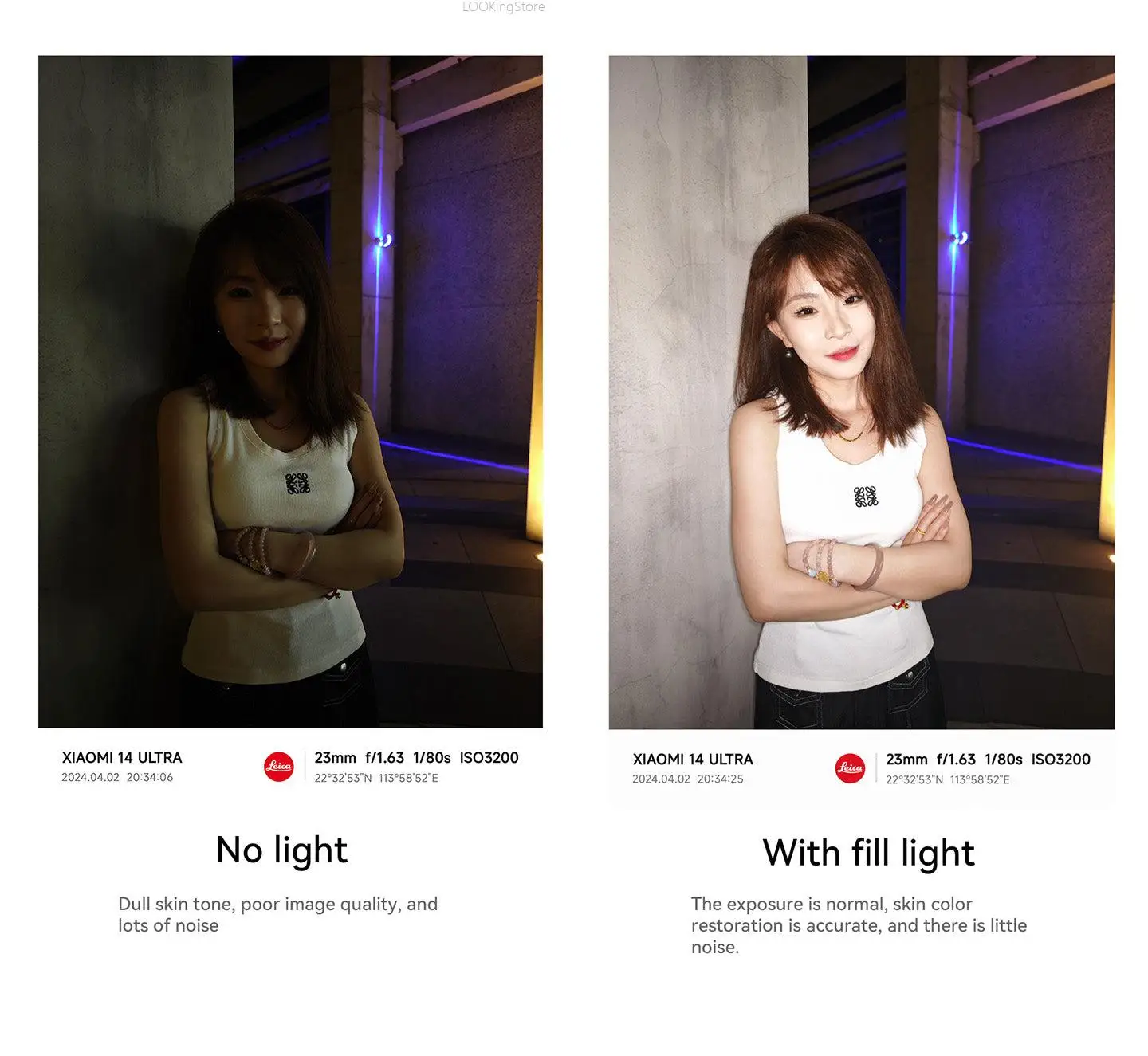 Fotorgear Mini Selfie Ring Light Magnetic Phone Fill Light for iPhone Xiaomi 14 Ultra for Live Photography Selfies thumbnail 4