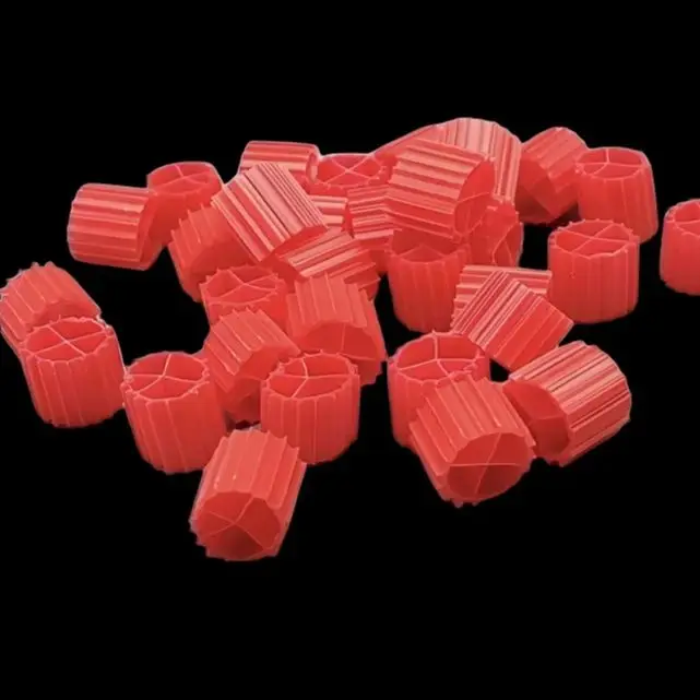 K1 k2 k3 MBBR moving biological bed reactor, hdpe suspension mbbr media filter for aquaculture wastewater treatment thumbnail 4