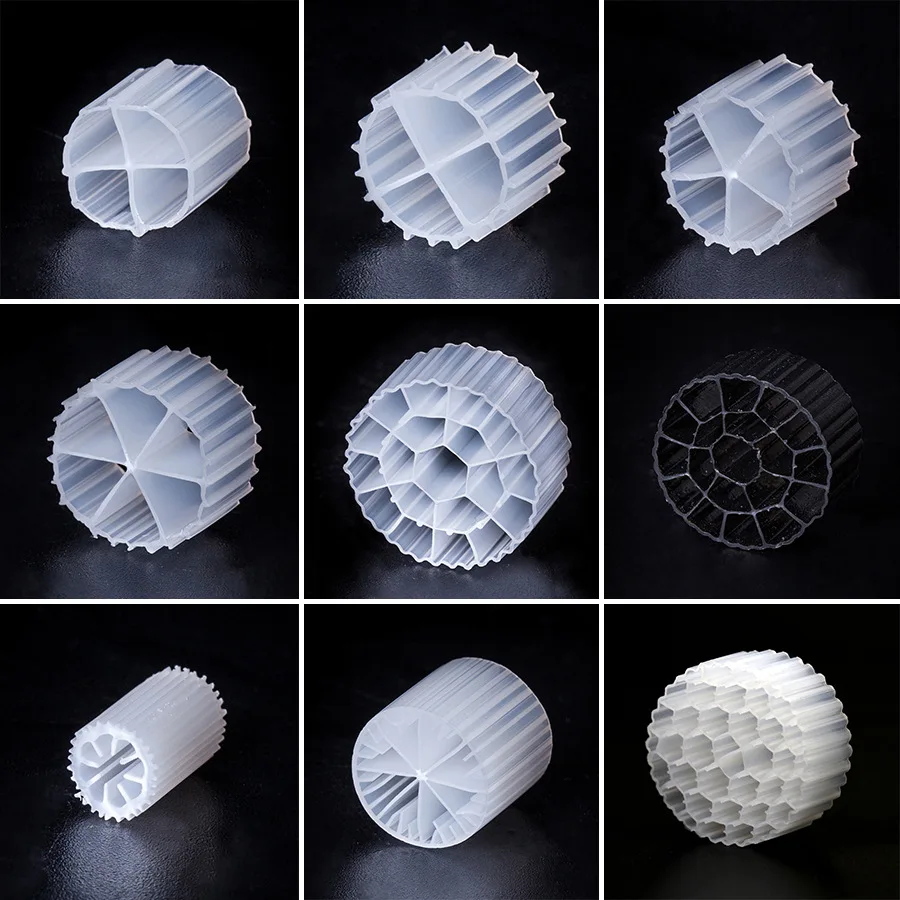 K1 k2 k3 MBBR moving biological bed reactor, hdpe suspension mbbr media filter for aquaculture wastewater treatment thumbnail 2