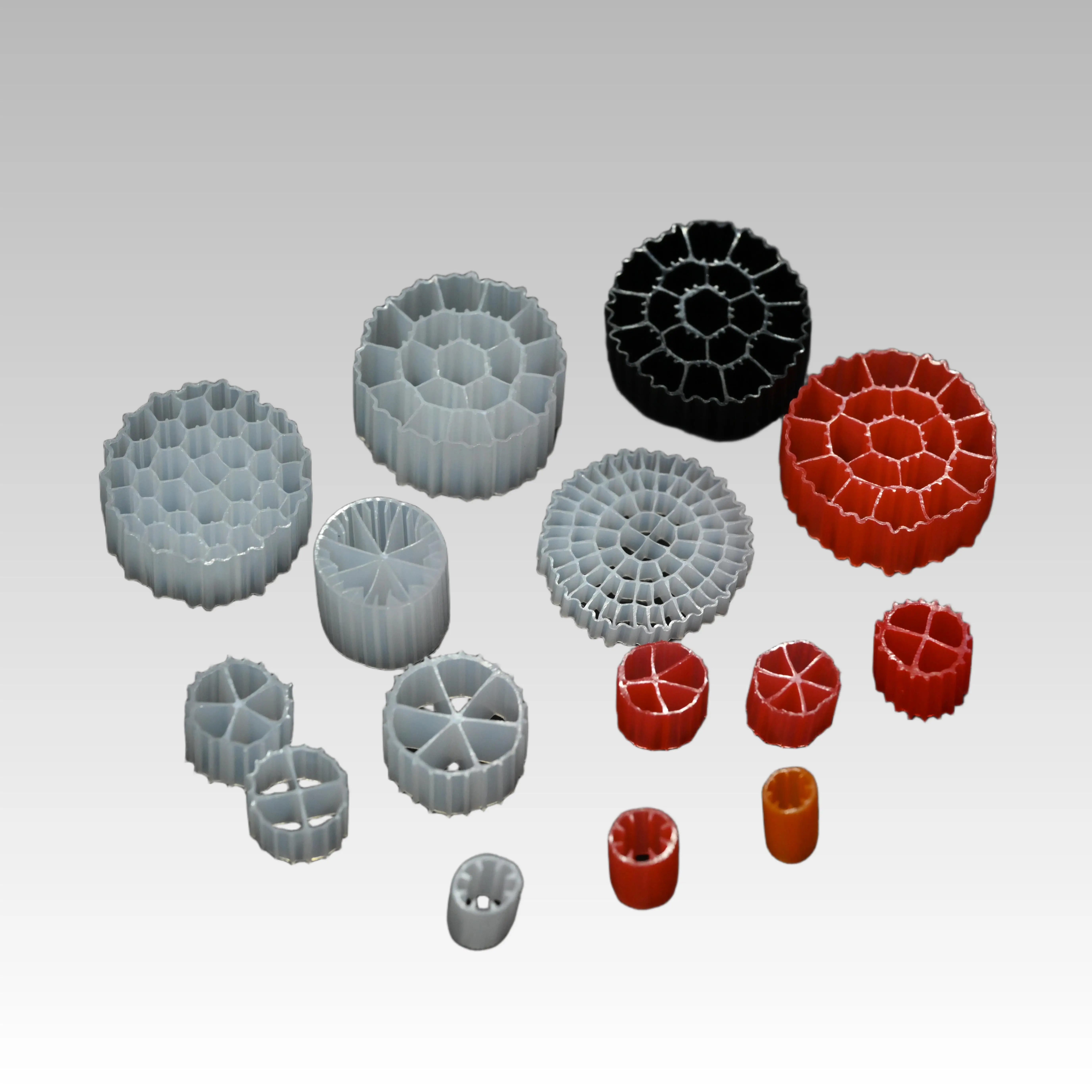 K1 k2 k3 MBBR moving biological bed reactor, hdpe suspension mbbr media filter for aquaculture wastewater treatment thumbnail 6