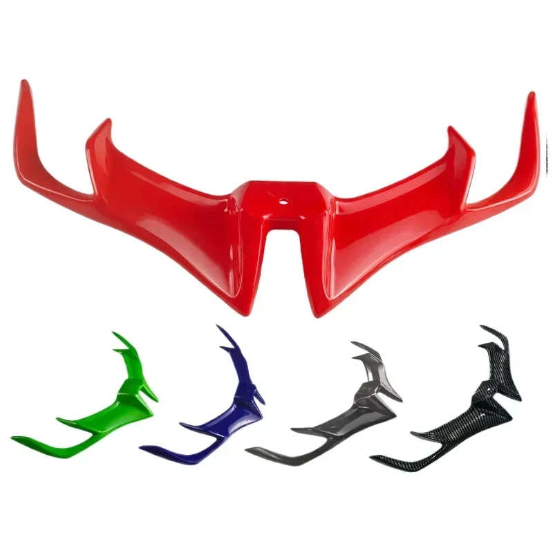 Motorcycle Winglets Front Fairing Aerodynamic Winglets Fixed Wind Wing Side Spoilers Dynamic Wing Spoiler Motorcycle Accessories thumbnail 3