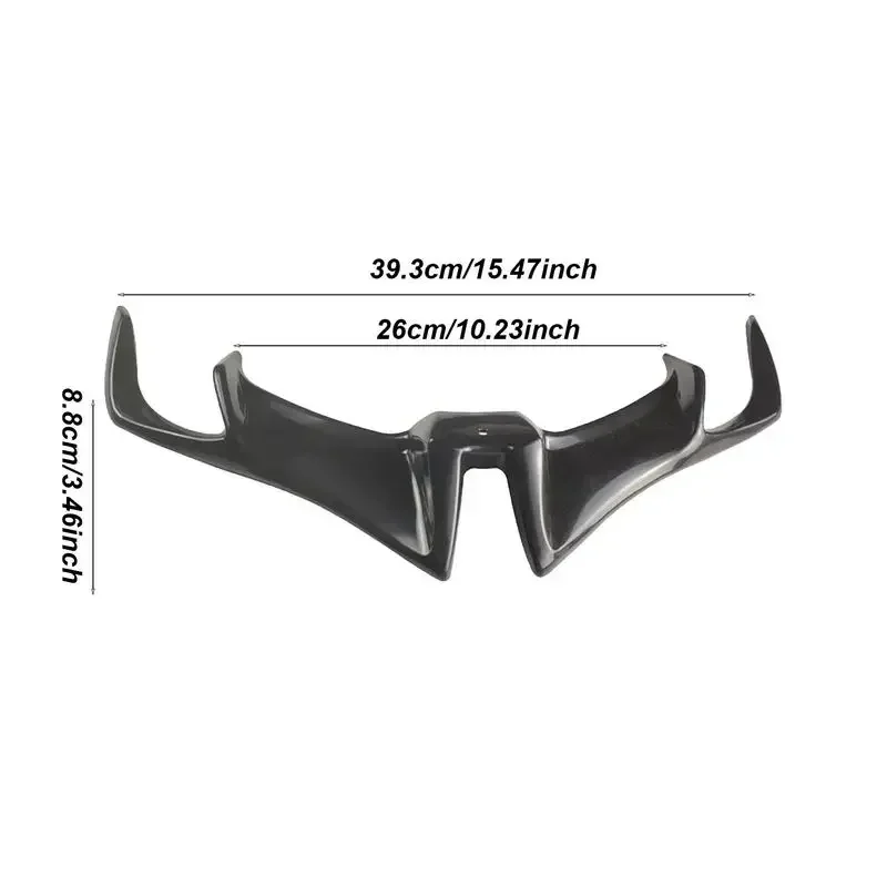 Motorcycle Winglets Front Fairing Aerodynamic Winglets Fixed Wind Wing Side Spoilers Dynamic Wing Spoiler Motorcycle Accessories thumbnail 2