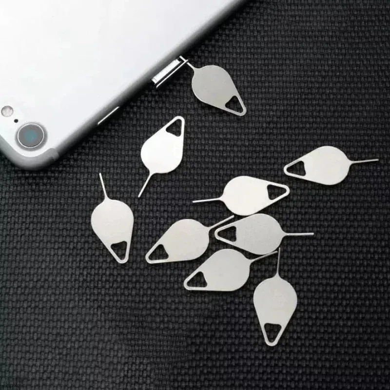 10-100PCS Metal Eject Sim Card Tray Open Pin Needle Key Tool for Universal Phone for iPhone 16 15 SamSung Xiaomi Apple IPad thumbnail 5