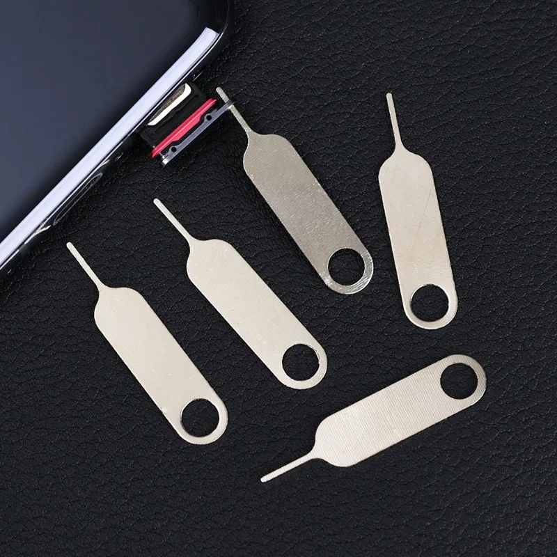 10-100PCS Metal Eject Sim Card Tray Open Pin Needle Key Tool for Universal Phone for iPhone 16 15 SamSung Xiaomi Apple IPad thumbnail 3