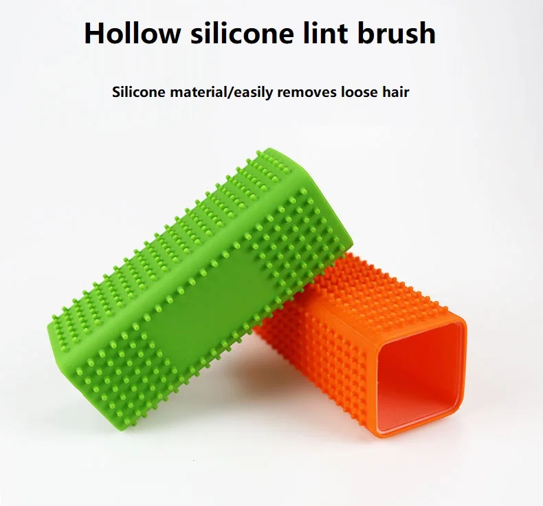 Pet Hair Removal Brush Car Animal Brush Dog Cat Hair Removal Effective Pet Hair Silicone Hollow Rubber Cleaning Brush GSZ01 thumbnail 6